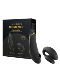 Набор для пар Golden Moments: Womanizer Premium 2 и We-Vibe Chorus - Womanizer купить в Уссурийске с доставкой в Orgasmix.ru Набор для пар Golden Moments: Womanizer Premium 2 и We-Vibe Chorus - Womanizer