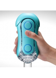 Голубой мастурбатор Tenga Flip ORB Ocean - Tenga - в Уссурийске купить с доставкой