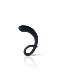 Черный массажер простаты Curving Curt - 13 см. - MyStim - купить с доставкой в Уссурийске