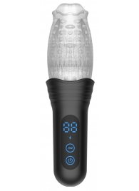 Автоматический мастурбатор Oral Sex Masturbator с функциями ротации, вибрации и фрикций - Secwell - в Уссурийске купить с доставкой