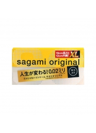 Презервативы увеличенного размера Sagami Original 0.02 XL-size - 12 шт. - Sagami - купить с доставкой в Уссурийске