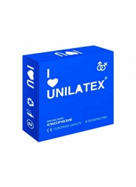 Классические презервативы Unilatex Natural Plain - 3 шт. - Unilatex - купить с доставкой в Уссурийске