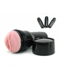 Мастурбатор-вагина Fleshlight - Vibro Pink Lady Touch с вибрацией - Fleshlight - в Уссурийске купить с доставкой