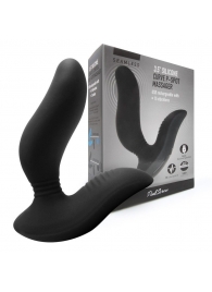 Черный вибромассажер простаты 3,5’’ Curve P-spot Massager - 12 см. - Erokay - в Уссурийске купить с доставкой