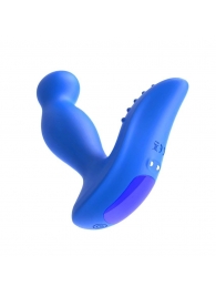 Синий вибромассажер простаты 3,5’’ P-spot Massager - 12,5 см. - Erokay - в Уссурийске купить с доставкой