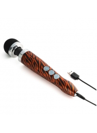 Беспроводной wand-вибратор Doxy Die Cast 3R с тигровым принтом на рукояти - 28 см. - Doxy в Уссурийске Беспроводной wand-вибратор Doxy Die Cast 3R с тигровым принтом на рукояти - 28 см. - Doxy