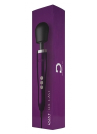 Фиолетовый жезловый проводной вибратор Doxy Die Cast - 37 см. - Doxy в Уссурийске Фиолетовый жезловый проводной вибратор Doxy Die Cast - 37 см. - Doxy