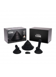 Конусный вибромассажер Cowgirl Cone с 2 насадками - CowGirl - купить с доставкой в Уссурийске