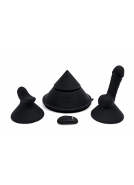 Конусный вибромассажер Cowgirl Cone с 2 насадками - CowGirl - купить с доставкой в Уссурийске