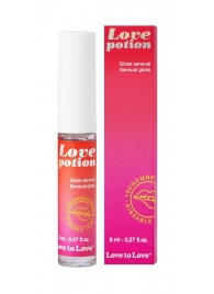 Возбуждающий блеск для губ Love Potion - 8 мл. - Love to Love - купить с доставкой в Уссурийске