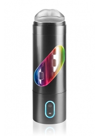Перезаряжаемый мастурбатор-ротик Extreme Toyz Rechargeable Roto-Bator Mouth - Pipedream - в Уссурийске купить с доставкой