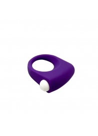 Фиолетовое эрекционное кольцо Puggle Vibrating Ring with Bullet - Adrien Lastic - в Уссурийске купить с доставкой