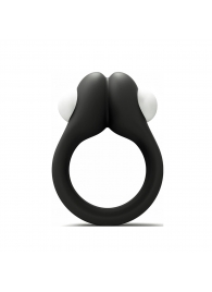 Черное эрекционное кольцо Zippy Vibrating Ring With Bullet - Adrien Lastic - в Уссурийске купить с доставкой