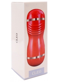 Двусторонний мастурбатор в колбе Cleo - вагина и ротик - Boys of Toys - в Уссурийске купить с доставкой