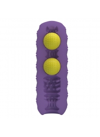 Фиолетовый мастурбатор Venus-X Twin balls - Baile - в Уссурийске купить с доставкой