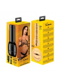 Мастурбатор-ротик Kiiroo Feel Victoria Mouth - Kiiroo - в Уссурийске купить с доставкой