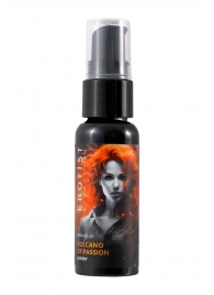 Гель с эффектом вибрации Volcano Of Passion со вкусом вишни - 25 мл. - Erotist Lubricants - купить с доставкой в Уссурийске
