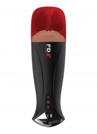 Мастурбатор-вагина в колбе с вибрацией Fuck-O-Matic Pro XL - Pipedream - в Уссурийске купить с доставкой