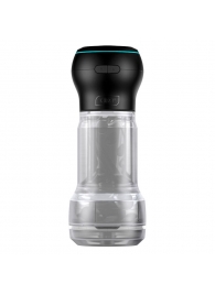 Набор PowerBlow   Feel Pocket Stroker Crystal: мастурбатор и интерактивная насадка - Kiiroo - в Уссурийске купить с доставкой