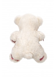 Бондажный набор: белый мишка с розовыми оковами и наручниками - Pecado - купить с доставкой в Уссурийске