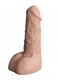 Телесный фаллоудлинитель с мошонкой Cock Next - 17 см. - LOVETOY (А-Полимер) - в Уссурийске купить с доставкой
