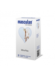 Особо тонкие презервативы Masculan Ultra Fine - 21 шт. - Masculan - купить с доставкой в Уссурийске