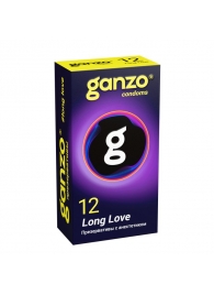 Презервативы с анестетиком для продления удовольствия Ganzo Long Love - 12 шт. - Ganzo - купить с доставкой в Уссурийске