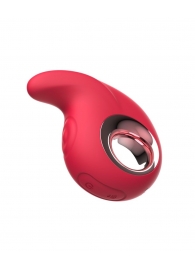 Красный клиторальный массажер с функцией постукивания - Secwell в Уссурийске Красный клиторальный массажер с функцией постукивания - Secwell