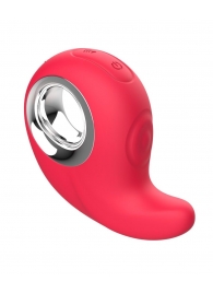 Красный клиторальный массажер с функцией постукивания - Secwell в Уссурийске Красный клиторальный массажер с функцией постукивания - Secwell