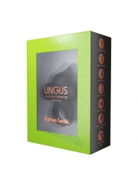 Черное эрекционное кольцо Lingus с вибрацией - Adrien Lastic - в Уссурийске купить с доставкой