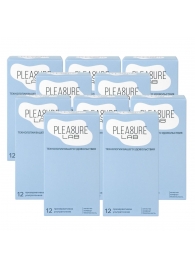 Набор из 10 упаковок ультратонких презервативов Pleasure Lab (по 12 шт.) - Pleasure Lab - купить с доставкой в Уссурийске