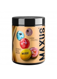 Точечные презервативы MAXUS 2000 Amazing Dots с железным кейсом - 12 шт. - Maxus - купить с доставкой в Уссурийске