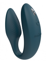 Зеленый вибратор для пар We-Vibe Sync 2 с пультом ДУ - We-vibe купить в Уссурийске с доставкой в Orgasmix.ru Зеленый вибратор для пар We-Vibe Sync 2 с пультом ДУ - We-vibe