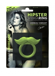 Люминесцентное эрекционное виброкольцо Hipster - Clara Morgane - в Уссурийске купить с доставкой