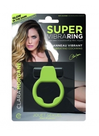 Люминесцентное эрекционное виброкольцо Super - Clara Morgane - в Уссурийске купить с доставкой