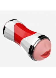 Двусторонний мастурбатор в колбе Power Grip Cup - вагина и ротик - Boys of Toys - в Уссурийске купить с доставкой