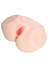 Мастурбатор-полуторс с двойным слоем материала и вибрацией Jenny Onahole Real Vagina - KOKOS - в Уссурийске купить с доставкой Мастурбатор-полуторс с двойным слоем материала и вибрацией Jenny Onahole Real Vagina - KOKOS - в Уссурийске купить с доставкой