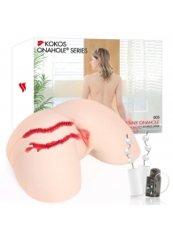 Мастурбатор-полуторс с двойным слоем материала и вибрацией Jenny Onahole Real Hips - KOKOS - в Уссурийске купить с доставкой Мастурбатор-полуторс с двойным слоем материала и вибрацией Jenny Onahole Real Hips - KOKOS - в Уссурийске купить с доставкой