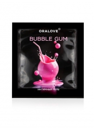 Саше съедобной оральной смазки OraLove с ароматом бабл-гам - 3 гр. - Биоритм - купить с доставкой в Уссурийске