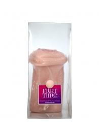 Телесный мастурбатор-вагина с фигурками на поверхности - LOVETOY (А-Полимер) - в Уссурийске купить с доставкой