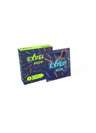 Светящиеся в темноте презервативы Expert Neon - 3 шт. - Expert - купить с доставкой в Уссурийске