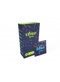 Светящиеся в темноте презервативы Expert Neon - 15 шт. - Expert - купить с доставкой в Уссурийске