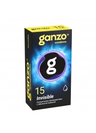 Супертонкие презервативы Ganzo Invisible - 15 шт. - Ganzo - купить с доставкой в Уссурийске Супертонкие презервативы Ganzo Invisible - 15 шт. - Ganzo - купить с доставкой в Уссурийске