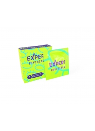 Ультратонкие презервативы Expert Invisible - 3 шт. - Expert - купить с доставкой в Уссурийске