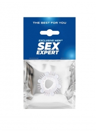 Стимулирующая насадка на пенис с несколькими видами рельефа - Sex Expert - в Уссурийске купить с доставкой