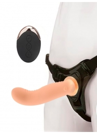 Женский вибрострапон со съемной насадкой и пультом ДУ - Erokay - купить с доставкой в Уссурийске