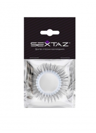 Круглое эрекционное кольцо с длинными «ресничками» - Sextaz - в Уссурийске купить с доставкой