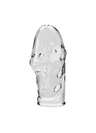Прозрачная насадка на пенис Booker - 8 см. - Baile - в Уссурийске купить с доставкой