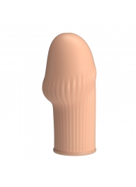 Телесная насадка на пенис Huel - 9 см. - Baile - в Уссурийске купить с доставкой