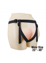 Черные трусики харнесс с платформой Caludio I - Baile - купить с доставкой в Уссурийске